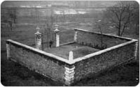 Van Cortlandt Family Burial Plot, December 16, 1934, New York City Parks Photo Archive