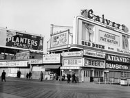  Coney Island Boardwalk at West 8th Street, Brooklyn, January 6, 1940. Neg 17969.