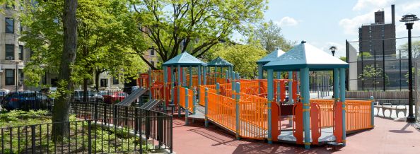 Brooklyn's Stroud Playground is one of hundreds of parks renovated through the Parks capital process each year.