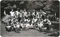Boy Scout Camporee, 1946, courtesy of Ten Mile River Scout Museum