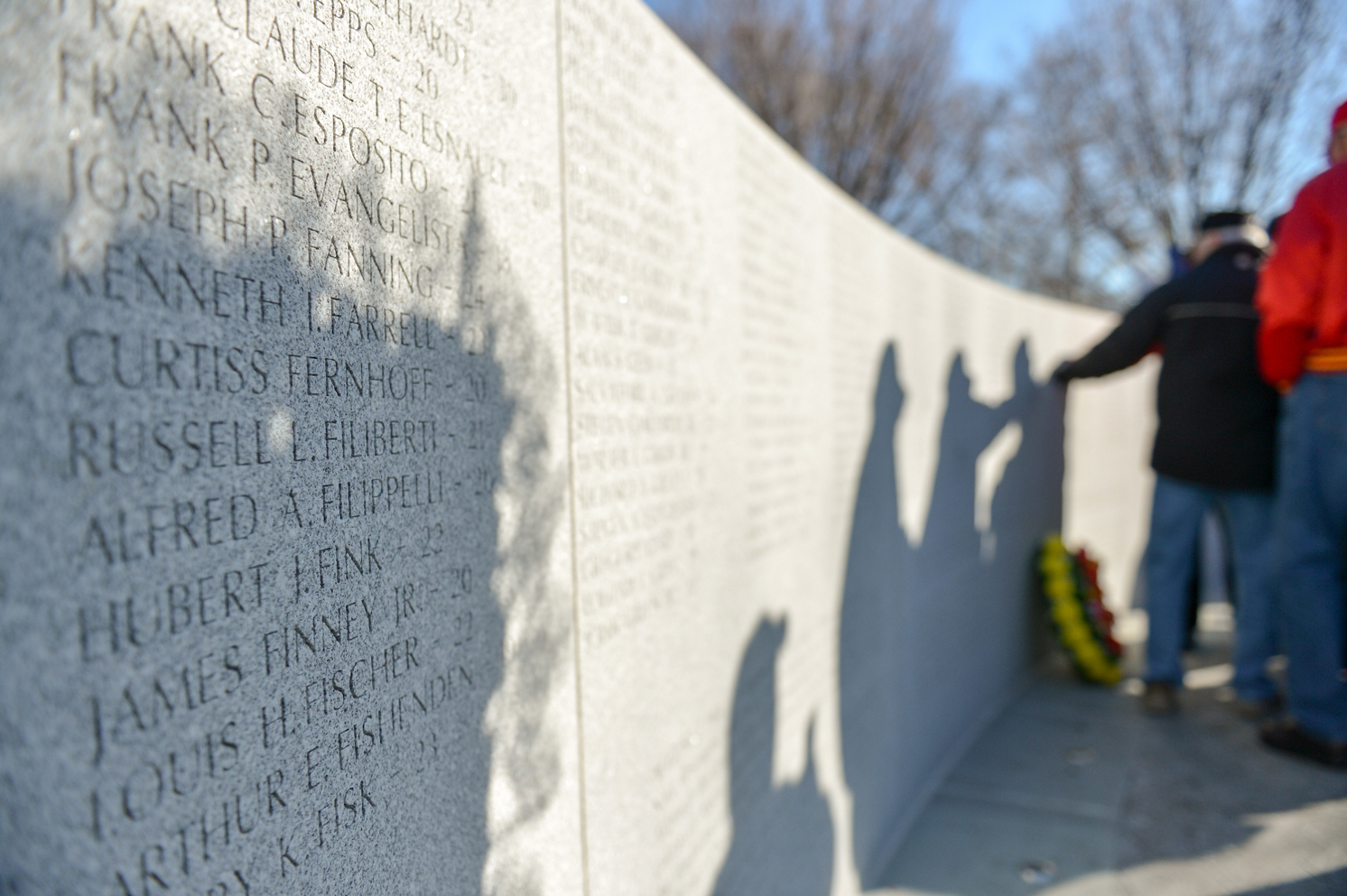 War memorial in the park. Photo by Daniel Avila.