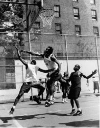 Basketball at West 4th Street Playground