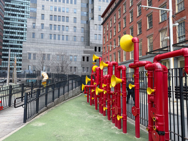 Imagination Playground Slide. March 2025.