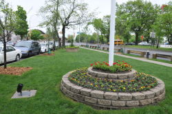 Locust Grove Civic triangle, May 3, 2010