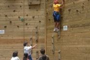 Climbing at the Adventure Course 