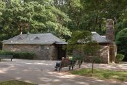 Enjoying the Benches, Alley Pond Nature Center 
