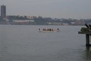 A Canoe Launched into the Water 