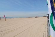 Empty Beach on Opening Day 