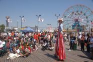 Stilts and the Crowd 