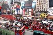 TKTS Booth Opening, Duffy Square 