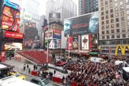 TKTS Booth Opening, Duffy Square 