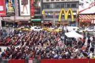 TKTS Booth Opening, Duffy Square 