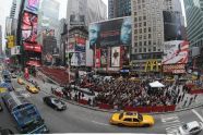TKTS Booth Opening, Duffy Square 