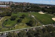 Aerial view, Soundview Park, Bronx 