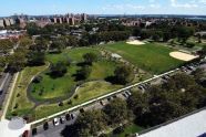 Aerial view, Soundview Park, Bronx 
