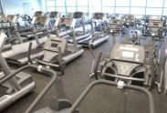 Fitness machines in Chelsea Recreation Center 
