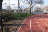 Running track at Detective Keith Williams Park 