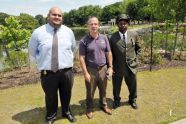 Crotona Park Indian Lake and Amphitheater Ribbon Cutting 