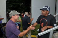 Parks Commissioner Adrian Benepe and Spike Lee 