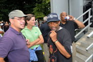 Adrian Benepe and Spike Lee 