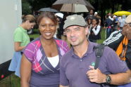 Adrian Benepe and Latisha James 
