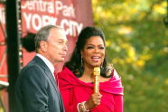Mayor Bloomberg and Oprah 