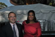 Commissioner Adrian Benepe and Oprah 