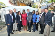 Oprah and New York City staff 