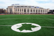 Macombs Dam Park soccer/football field 