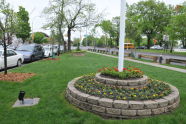 Locust Grove Civic triangle, May 3, 2010  