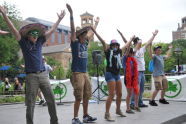 Spin 'n' Sparkle at BeFitNYC Fitness Festival 