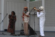 Trombonist Craig Harris and band perform at The Richard Rodgers Amphitheater 