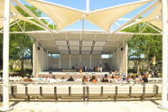 The Richard Rodgers Amphitheater stage 