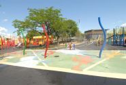 The spray showers at Robert Venable Park 