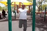 Keeping your chin up at Robert Venable Park 
