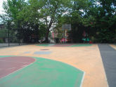 Crispus Attucks Playground Basketball Court 