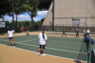 Astoria Park Tennis Courts Ribbon Cutting 