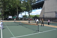 Astoria Park Tennis Courts Ribbon Cutting 