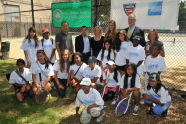 Astoria Park Tennis Courts Ribbon Cutting 