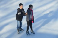 Ice Skating at Van Cortlandt Park 