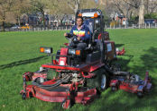 Aziz Ansari's First Mow 