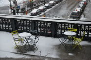 Winter Snow at The High Line 
