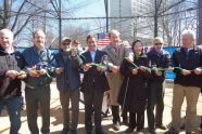 Sid Augarten Ballfield Ribbon Cutting 
