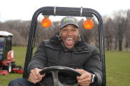 First Mow at Central Park 