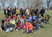 Sunset Park Field Ribbon Cutting 