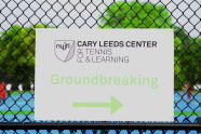 Cary Leeds Center for Tennis & Learning Groundbreaking 