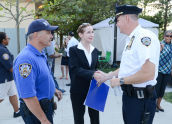 Meeting the NYPD at National Night Out 
