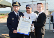 Thanking the NYPD for Keeping Streets and Parks Safe 