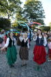 Participants celebrate the days festivities in costumes. 