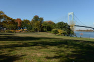 Francis Lewis Park during the fall 